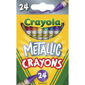 24 ct. Metallic Crayons - My Little Thieves