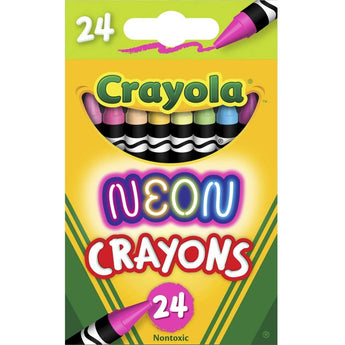 24 ct. Neon Crayons - My Little Thieves