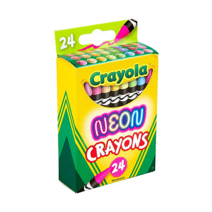 24 ct. Neon Crayons - My Little Thieves