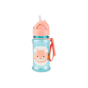 Skip Hop Zoo Kids Straw Bottle Tritan Renew Eco Friendly