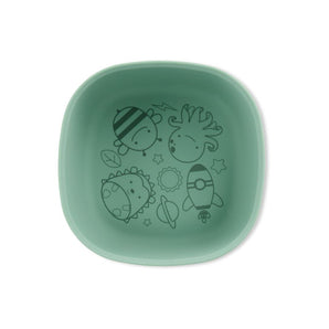 Skip Hop Squad Eco-Friendly Silicone Kids Bowl for Mealtime