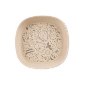 Skip Hop Squad Eco-Friendly Silicone Kids' Plate for Mealtime