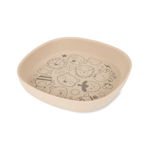 Skip Hop Squad Eco-Friendly Silicone Kids' Plate for Mealtime