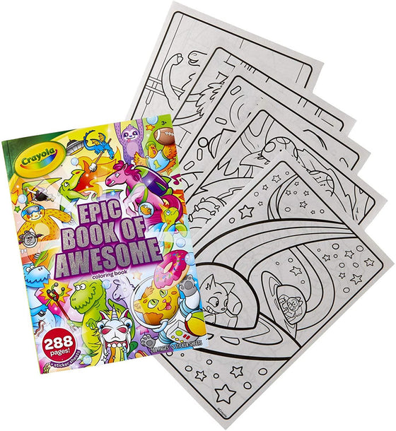 288-Page Coloring Book, Epic Adventure - My Little Thieves