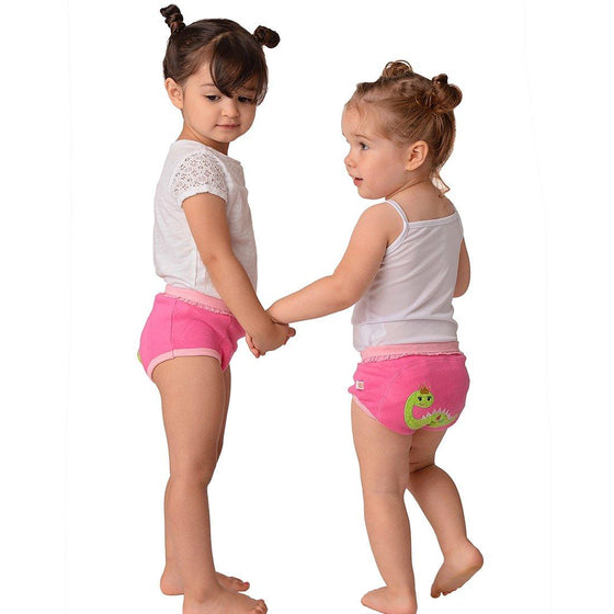 3 Piece Organic Potty Training Pants Set - Girls - Fairy Tails - My Little Thieves