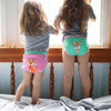 3 Piece Organic Potty Training Pants Set - Girls - Woodland Princesses - My Little Thieves