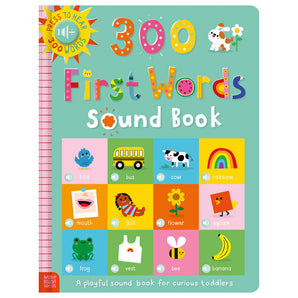 300 First Words Sound Book - cover