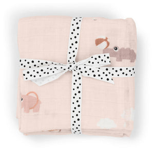 Done By Deer Burp Cloth 2-Pack Playground Powder