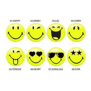 Slimy Smiley Emoji Blister Card - 170g of Fun