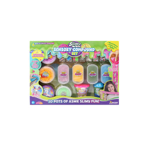 Slimy Sensory Compound Set - 10 Pots of ASMR Fun