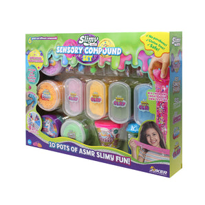 Slimy Sensory Compound Set - 10 Pots of ASMR Fun