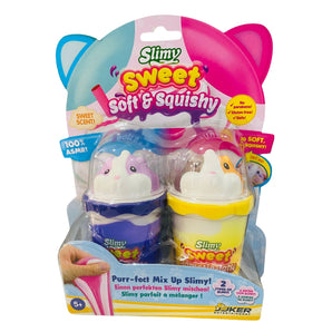 Slimy Soft And Squishy Twin Pack In Blistercard