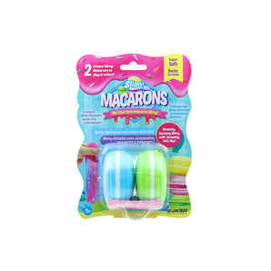 Slimy Coloured Macarons Blistercard Set with Mix-Ins