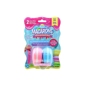 Slimy Coloured Macarons Blistercard Set with Mix-Ins
