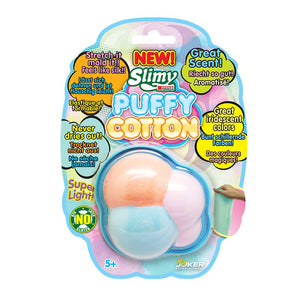 Slimy Puffy Cotton Stretch & Mold - Rainbow Cloud Fun