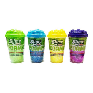 Slimy Foamy in a cup 4 Colours on a Blistercard 55gms Assorted