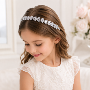 My Little Thieves 3 Leaf Crystal Kids Headband