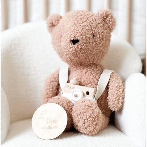Mommy's Charms Personalized Wooden Camera Toy For Kids | Wooden Sign