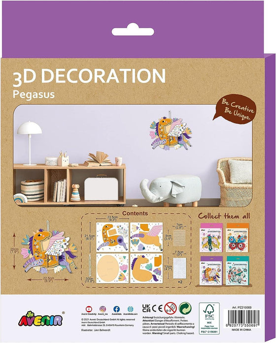 3D Decoration - Pegasus Kit - My Little Thieves