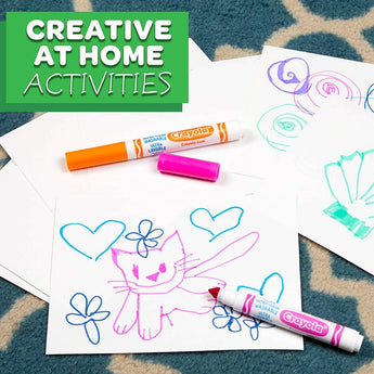 40 ct. Ultra - Clean Washable Assorted Markers Broad Line - My Little Thieves