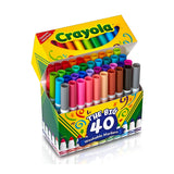 40 ct. Ultra - Clean Washable Assorted Markers Broad Line - My Little Thieves