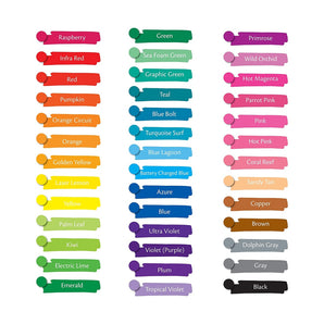 40 ct. Ultra - Clean Washable Assorted Markers Broad Line - My Little Thieves