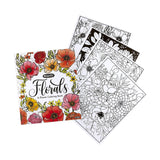 40 - Page Coloring Book, Colors in Bloom - My Little Thieves