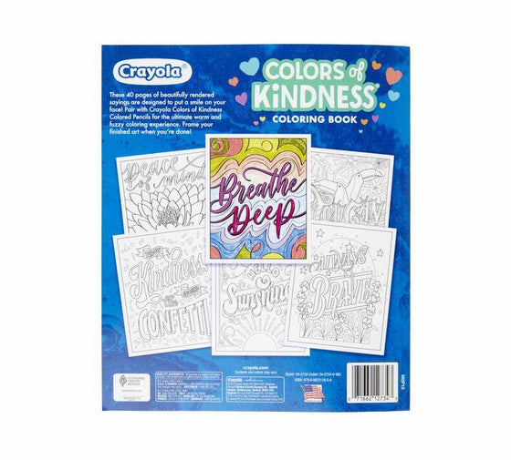 40-Page Coloring Book, Colors of Kindness - My Little Thieves