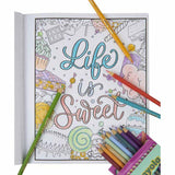 40 - Page Coloring Book, Colors of Kindness - My Little Thieves
