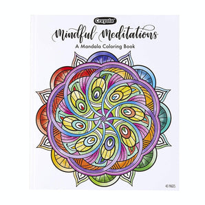 40 - Page Coloring Book, Mindful Meditations - My Little Thieves