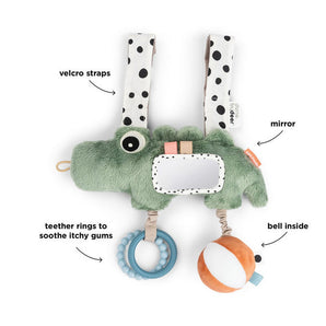 Done By Deer Hanging Activity Toy Croco Green