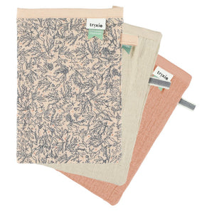 Eco-Friendly Muslin Washcloths 3-Pack for Kids – Soft, Gentle & Durable