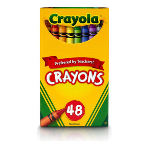 48 ct. Crayons - Non - Peggable - My Little Thieves
