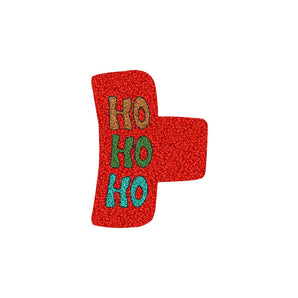 Ho Ho Ho Red Hair Clip