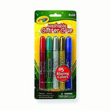 5 ct. Washable Glitter Glue, Bold Blazes - My Little Thieves