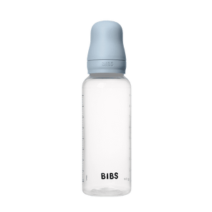 Bibs Baby Bottle Round Latex 270ml Medium Flow Ivory | Natural Baby Bottle