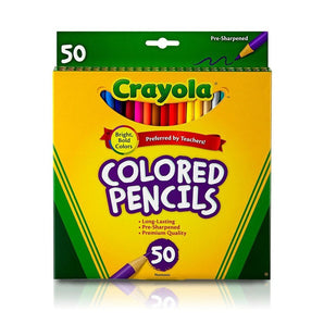 50ct Long Colored Pencils - My Little Thieves