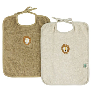 Bib Xl 2 Pack Mix Organic Cotton Baby Bibs
