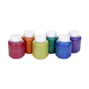 6 ct. 2 - oz. Glitter Paint Set - My Little Thieves