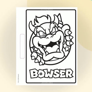 Super Mario: The Big Coloring Book (Nintendo)