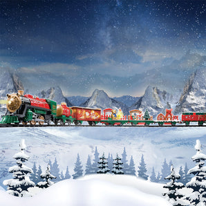 Santa Express Light-Up Festive Train Set