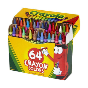64 ct. Crayons - Non - Peggable - My Little Thieves