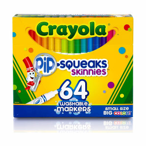 64 ct. Washable Pip - Squeaks Skinnies Markers - My Little Thieves