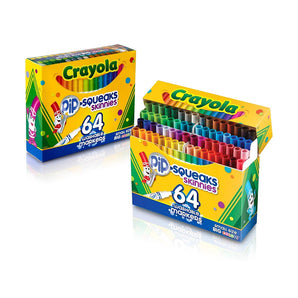 64 ct. Washable Pip - Squeaks Skinnies Markers - My Little Thieves