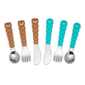 Melii Eco-Friendly Kids Utensil Set — 6-Piece Gift