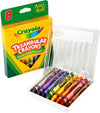 8 ct. Anti-Roll Triangular Crayons - My Little Thieves