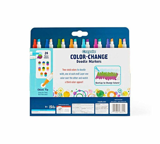 8 Ct Color Change Doodle Markers - My Little Thieves