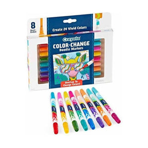8 Ct Color Change Doodle Markers - My Little Thieves