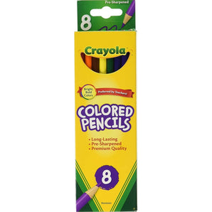8 ct. Colored Pencils, Long - My Little Thieves