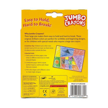 8 ct. Jumbo Crayons - My Little Thieves
